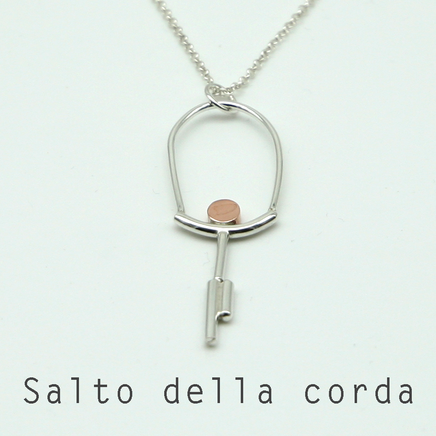 Ciondolo collezione Acrobata- argento e rame